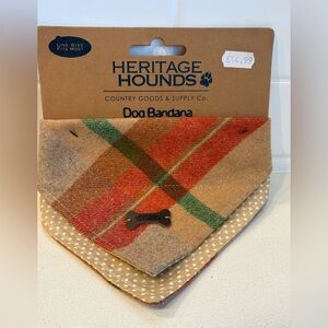 NWT Dog Collar Bandana Slide